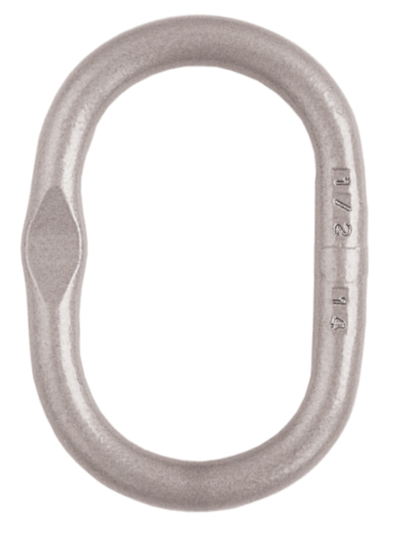 Crosby® Grade 100 A-1343 Welded Master Link, Alloy Steel, 1/2"