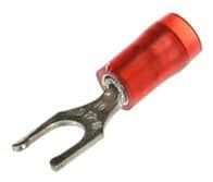 Nylon Ring Terminal 22-16 No10 Red