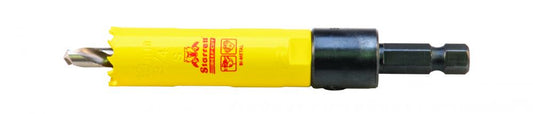 HSS Bi-Metal Deep Cut Hole Saw with Arbor, 3/4" (19mm)
