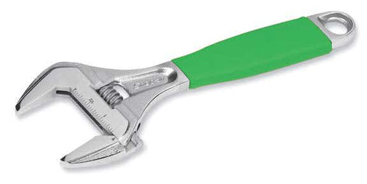 12 Inch Wide Opening Adjustable Wrench (Green)