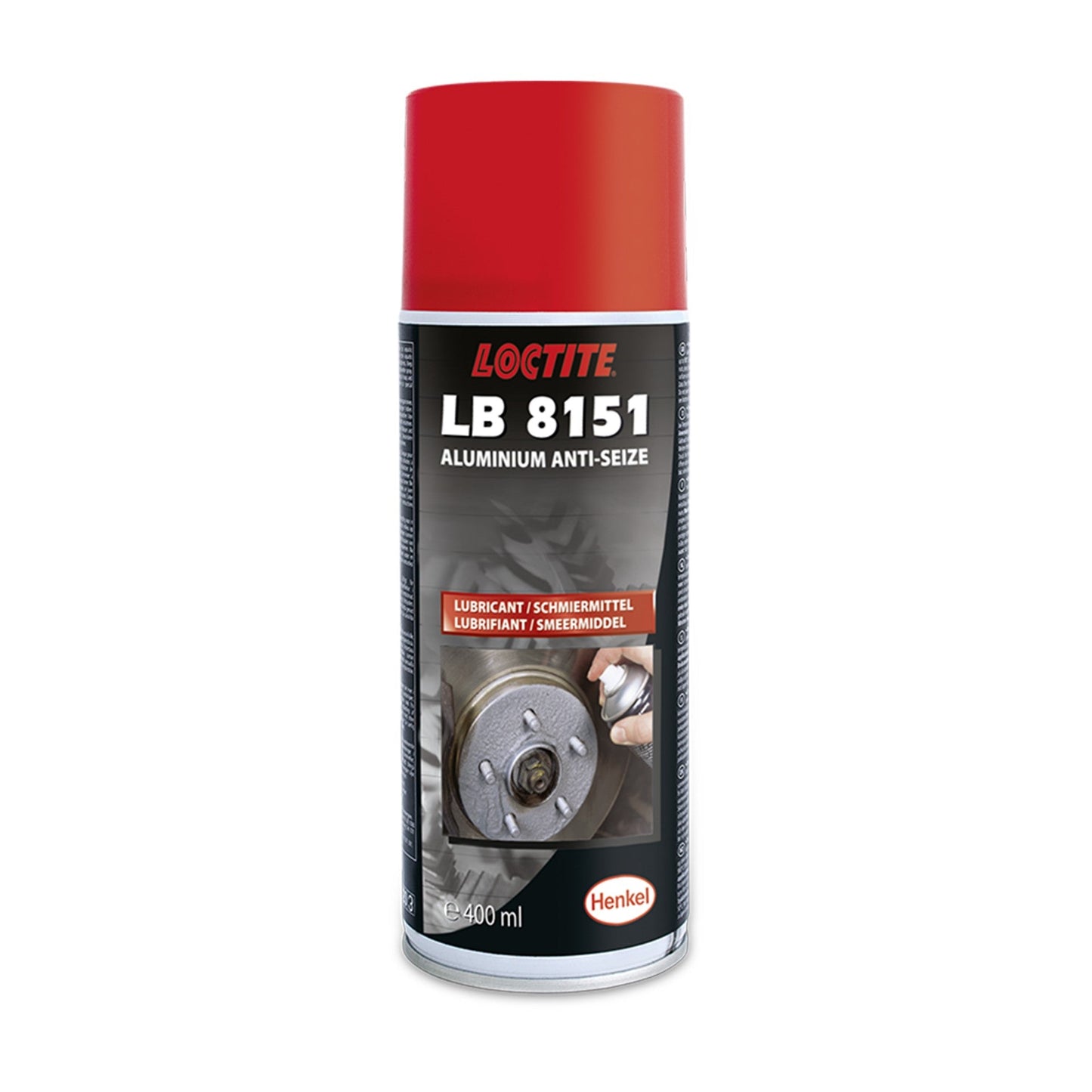 LOCTITE® LB 8151, lubrifiant antigrippant en aérosol pour usage intensif, aérosol de 12 fl oz