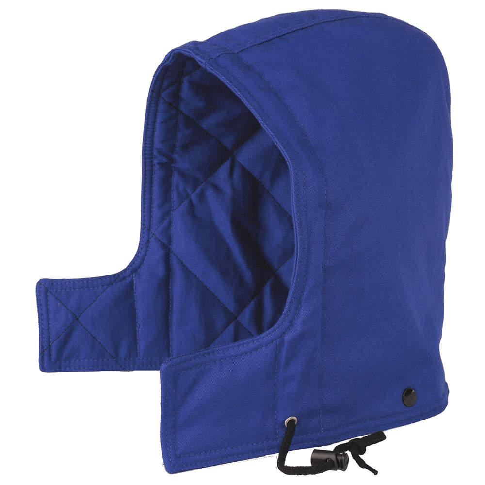 Viking® Firewall FR® Hard Hat Winter Hood, Blue, Cotton and Nylon