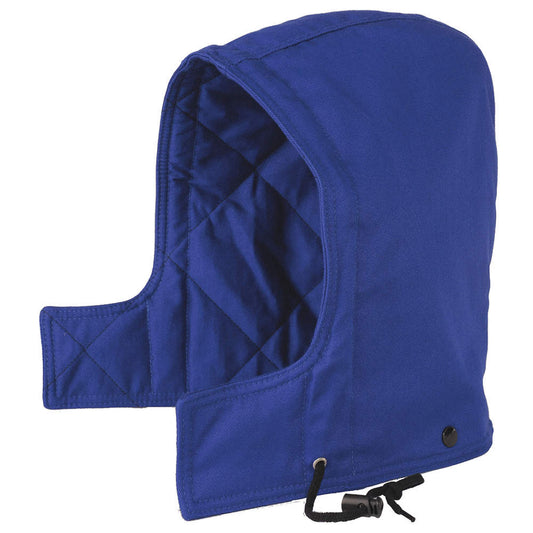 Viking® Firewall FR® Hard Hat Winter Hood, Blue, Cotton and Nylon