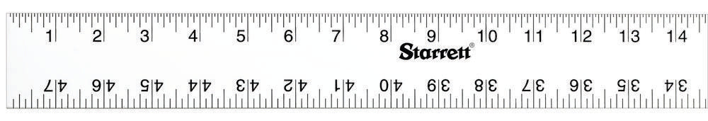 ASE-48 Starrett Aluminum Rule 48"