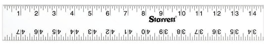 ASE-48 Starrett Aluminum Rule 48"
