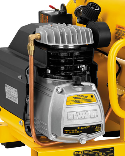 4 Gal. Twin Stack Compressor 125 PSI 4.0 CFM