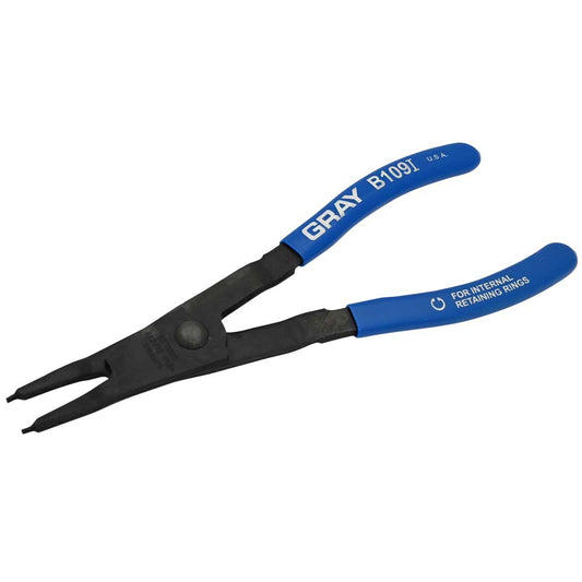 0-Degree Fixed Tip Snap Ring Plier for Internal/External Use