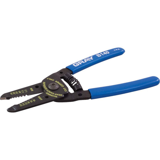 Plier Stripper-Cutter - 6" Overall Length