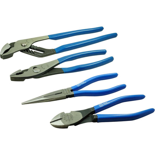 Gray Pliers Kit - 4 Pieces