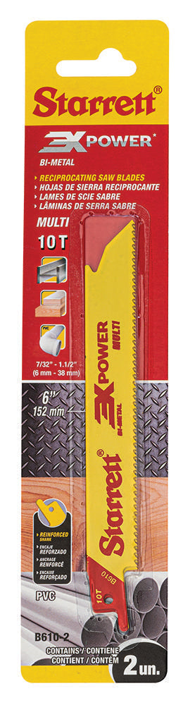 Multi-Purpose 6'' x 3/4 x .035 x 10T 3X Power 2 Pack