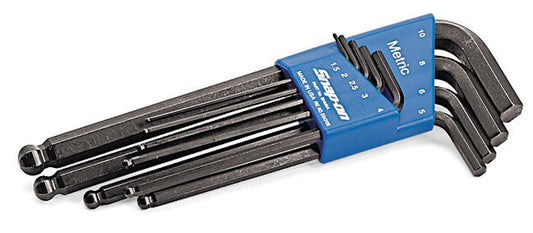 Long Metric Allen Wrench Set