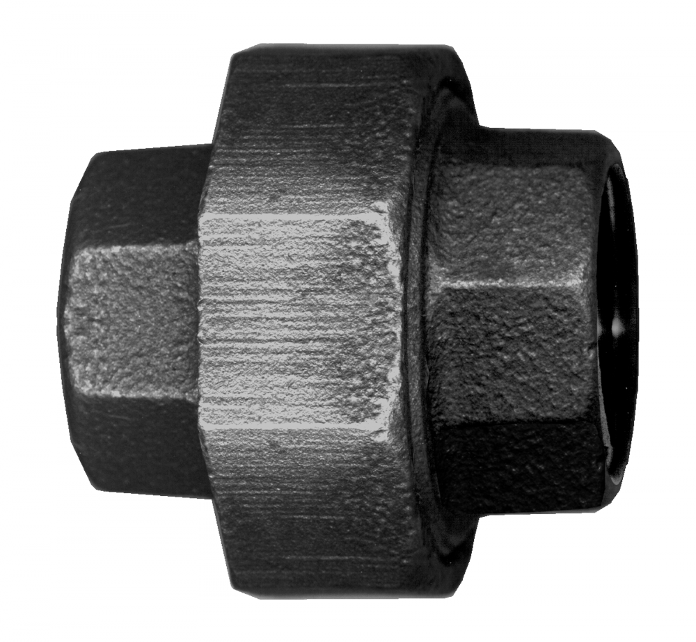 Union, Iron, 1/4 FPT