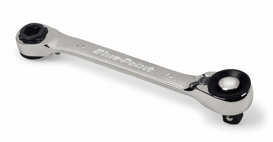 1/4" Drive 4" Mini Ratchet and 1/4" Ratcheting Bit Driver Combination Wrench