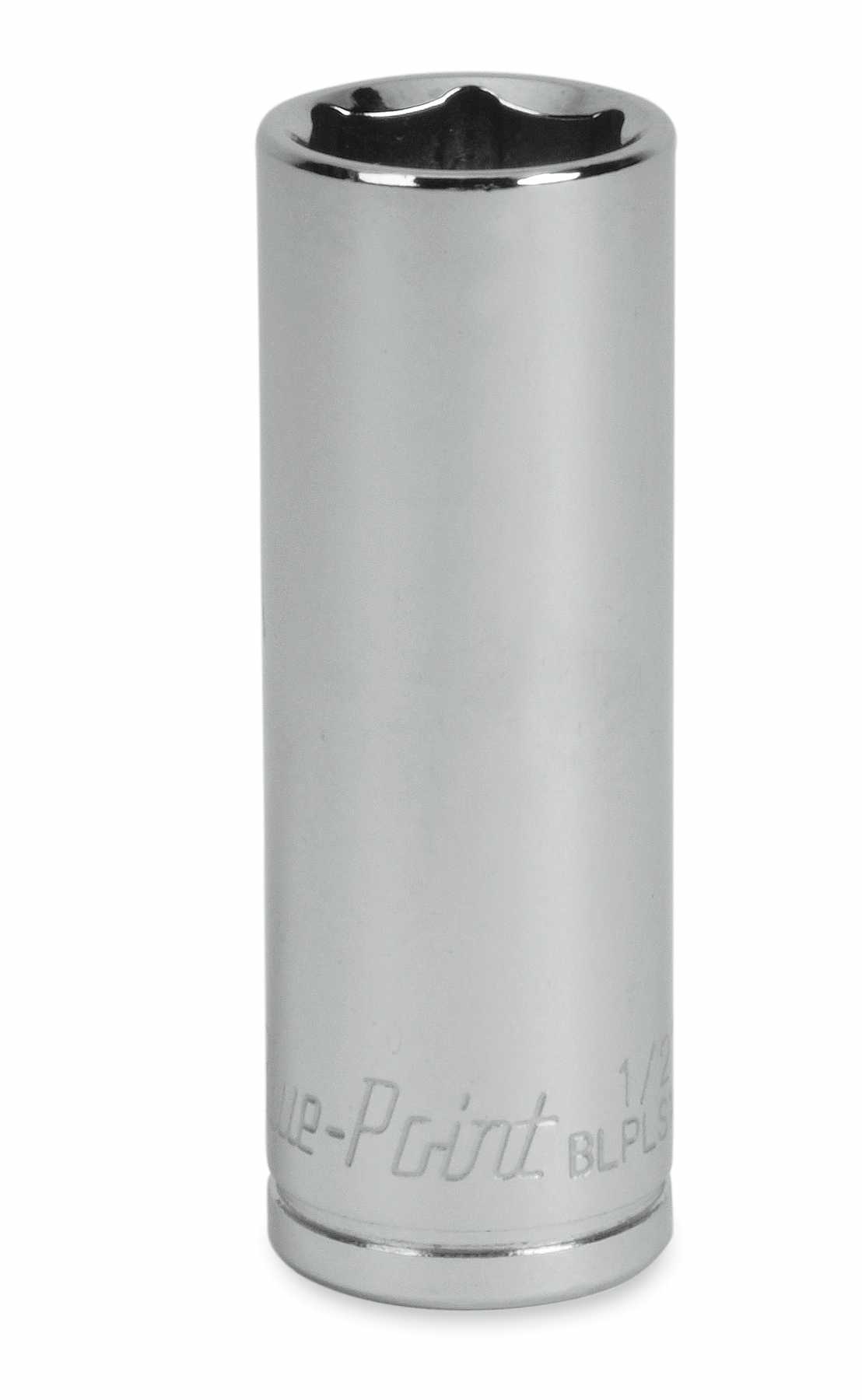 Douille 1/4" 5/8" longue 12 pans chromée