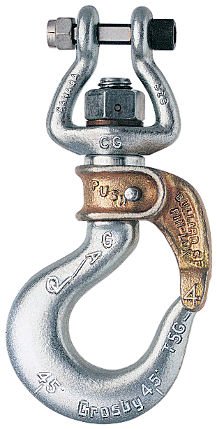 Crosby® BL-E Open Swivel Bail, Steel, PIN-LOK, #5