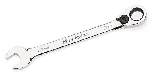 10 mm 12-Point Metric 15° Offset Ratcheting Combination Wrench