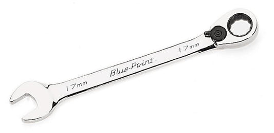 22 mm 12-Point Metric 15° Offset Ratcheting Combination Wrench