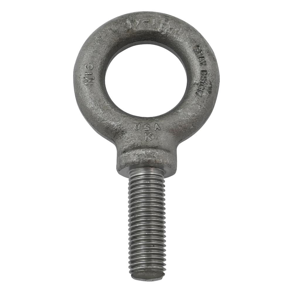 M16 x 2.0 Shoulder Pattern Eye Bolt with 44.5mm Shank