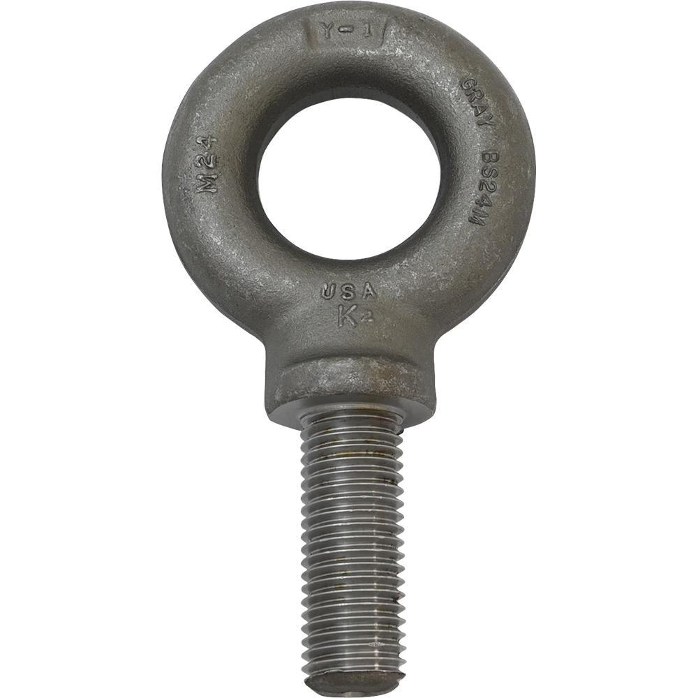 M24 x 3.0 Shoulder Pattern Eye Bolt with 63.5mm Shank