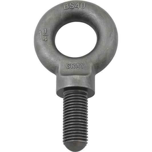 1-1/4"-7 Shoulder Pattern Eye Bolt with 3-Inch Shank
