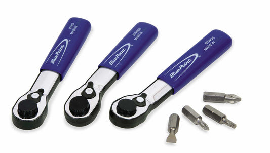 7 Piece Bit Mini Ratcheting Handle Set