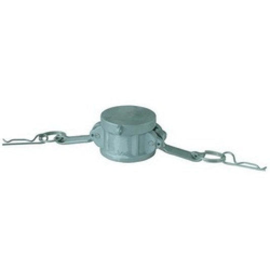 Bouchon anti-poussière en aluminium avec serrure en acier inoxydable 2"