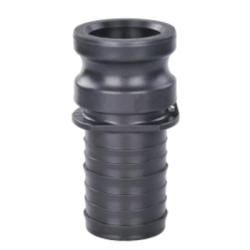 Adapter Groove and Cam 2", Type E, Polypropylene