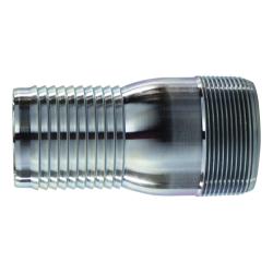 Mamelon combiné King 1-1/4" plaqué