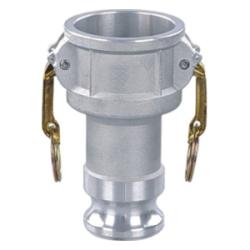 Coupleur/adaptateur réducteur, pièce D 4" x 2" en aluminium