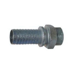 BUCHANAN RUBBER GJM-075-SP High Pressure Stem, 3/4 in MIP x 3/4 in Barb, Carbon Steel, Plated