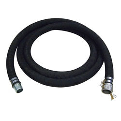 Rubber Water Suction Hose 4" x 25', Part C + E