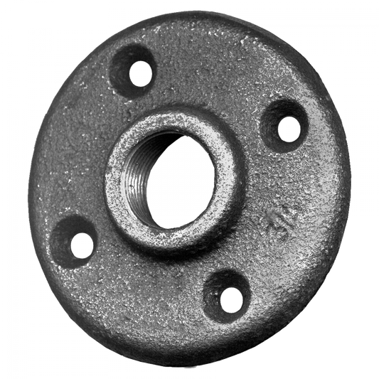 Floor Flange, Iron, 3/8FPT