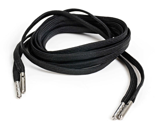 Black Shoelaces 208cm
