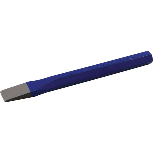 Ciseau plat, coupe de 1/4 po avec corps de 3/16 po, longueur de 4-1/2 po