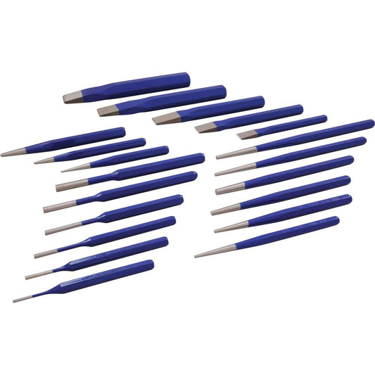 Ensemble de poinçons et de burins - 20 pièces