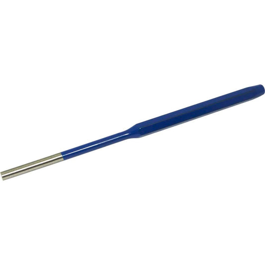 Long Pin Punch - 1/4" Pin x 3/8" Base x 8" Length
