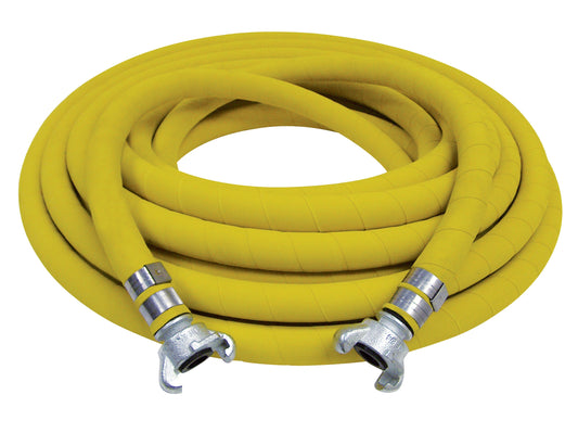 Contractor Air Hose 1" x 100' 300 PSI with Universal Fittings