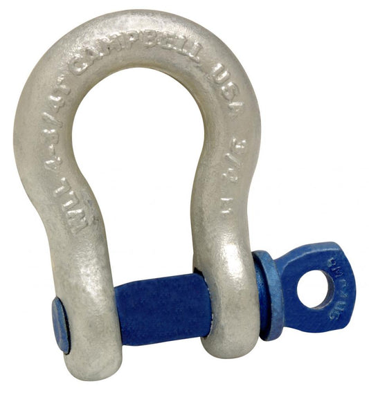 1/4" Anchor Shackle,Screw Pin,H/G