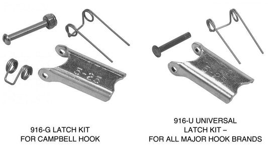 Replacement Latch Kit, For Hook Sizes 8-28 (7/16")