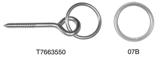 1" Welded Ring - #7