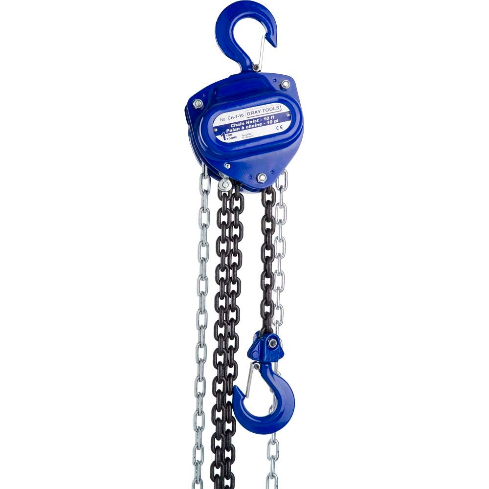 Chain Hoist 1 Ton - 10 Ft Lift