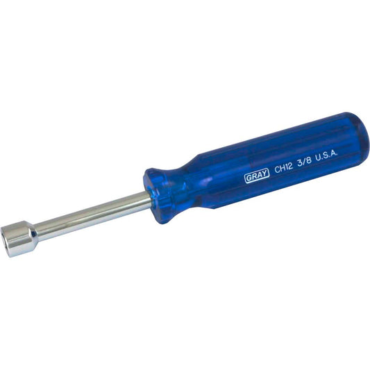 Nut Driver 3/8" Hex x 6-5/8" - Blue