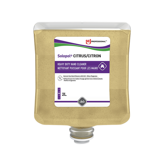 Solopol® Citrus, nettoyant pour les mains aux agrumes, usage moyen-intensif, 2 L, cartouche