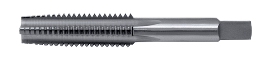 Cle-Line, Taper Chamfer Hand Tap, HSS, #10-32NF H3 4FL GP