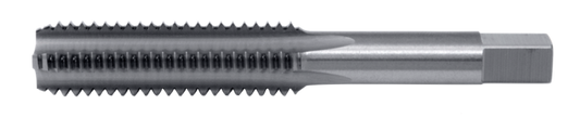 Cle-Line, Bottoming Chamfer Hand Tap, HSS, 9/16-12NC H3 4FL GP