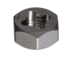 Cle-Line, Hexagon Rethreading Die - Taper Pipe, Carbon Steel,  0660 1/8-27 NPT CRBN