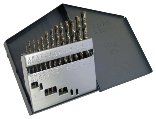 Cle-Line, Drill Bit Set, HSS-CO, 1802 13PC SET 1/16-1/4X64TH