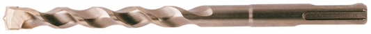 Foret à maçonnerie Cle-Line, 118°, SDS-Plus, 2 cannelures, sablé, HSS, 1821 5/8X12 SDS+2 TCT