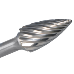Cle-Line, Pointed Tree Bur, Carbide, 1849 SG-6 5/8X1/4 SC