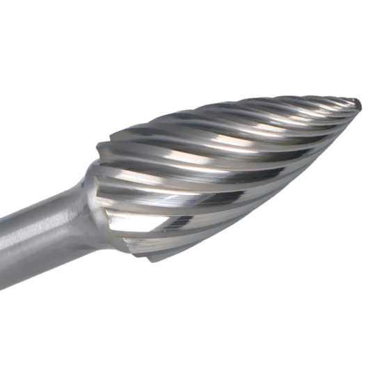 Fraise à bois pointue Cle-Line, Cle-SG, brillante, carbure, 1849 3/8"X1/4"